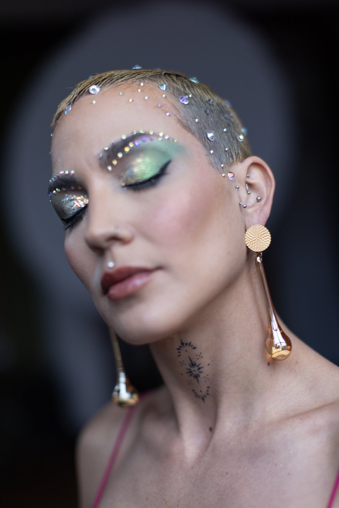 ALANA Drop Glass Earrings