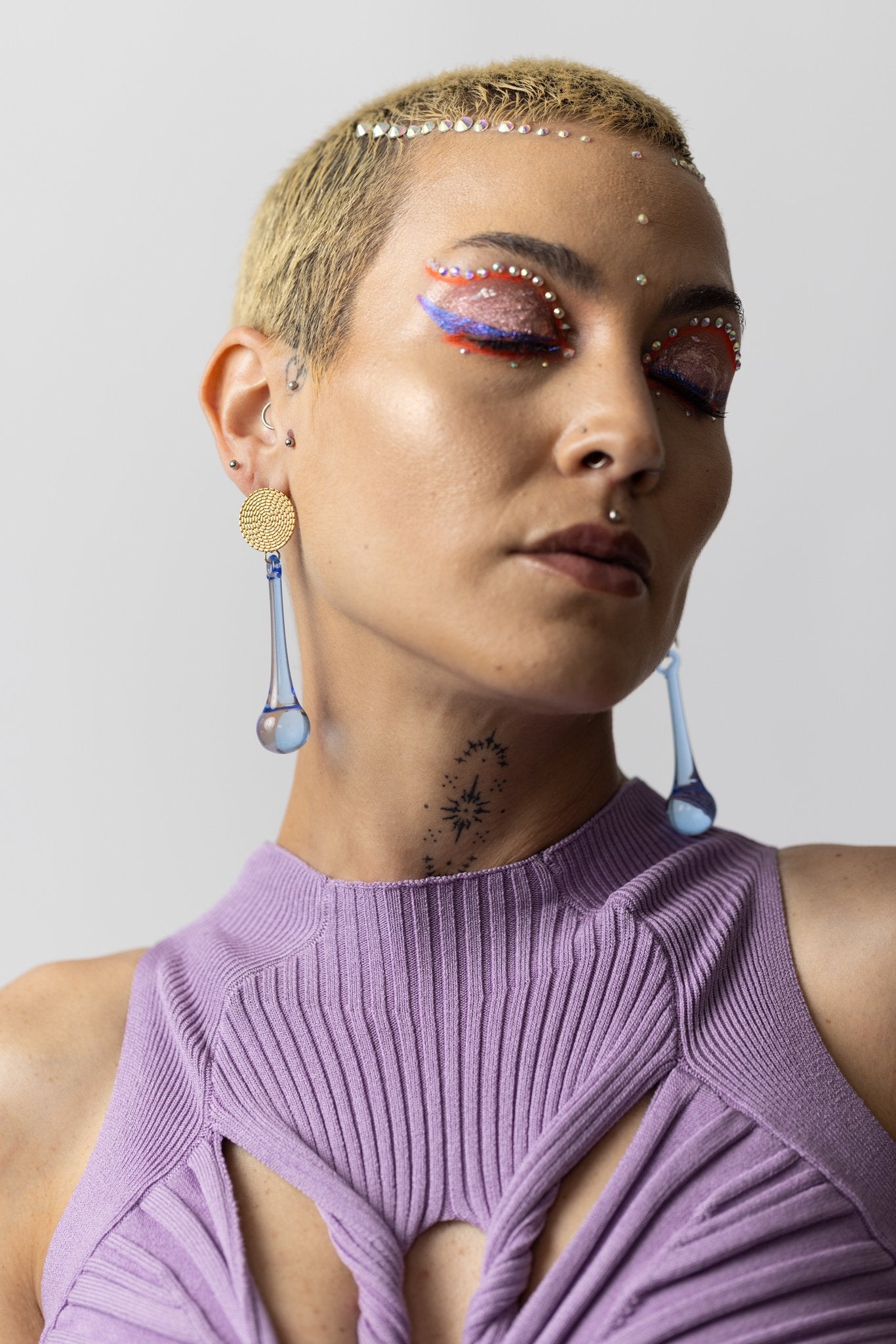 ALANA Drop Glass Earrings