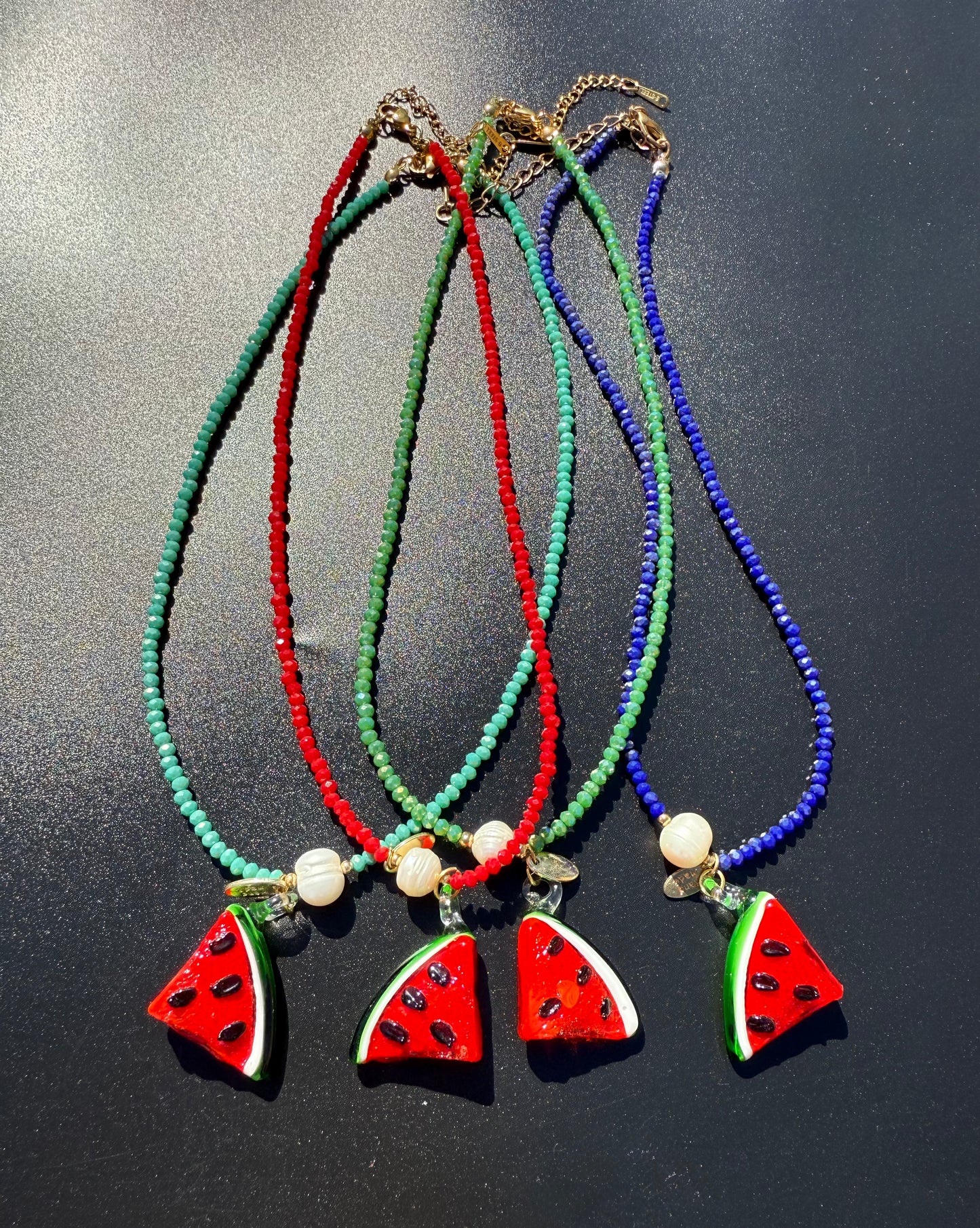 ¨BATIKH¨ Glass Beaded Necklace