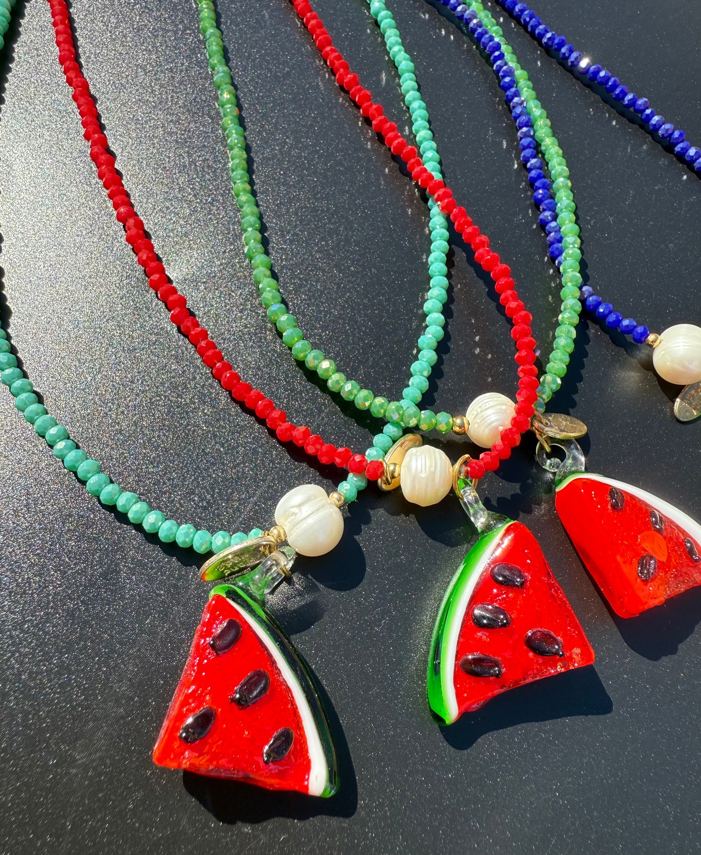 ¨BATIKH¨ Glass Beaded Necklace