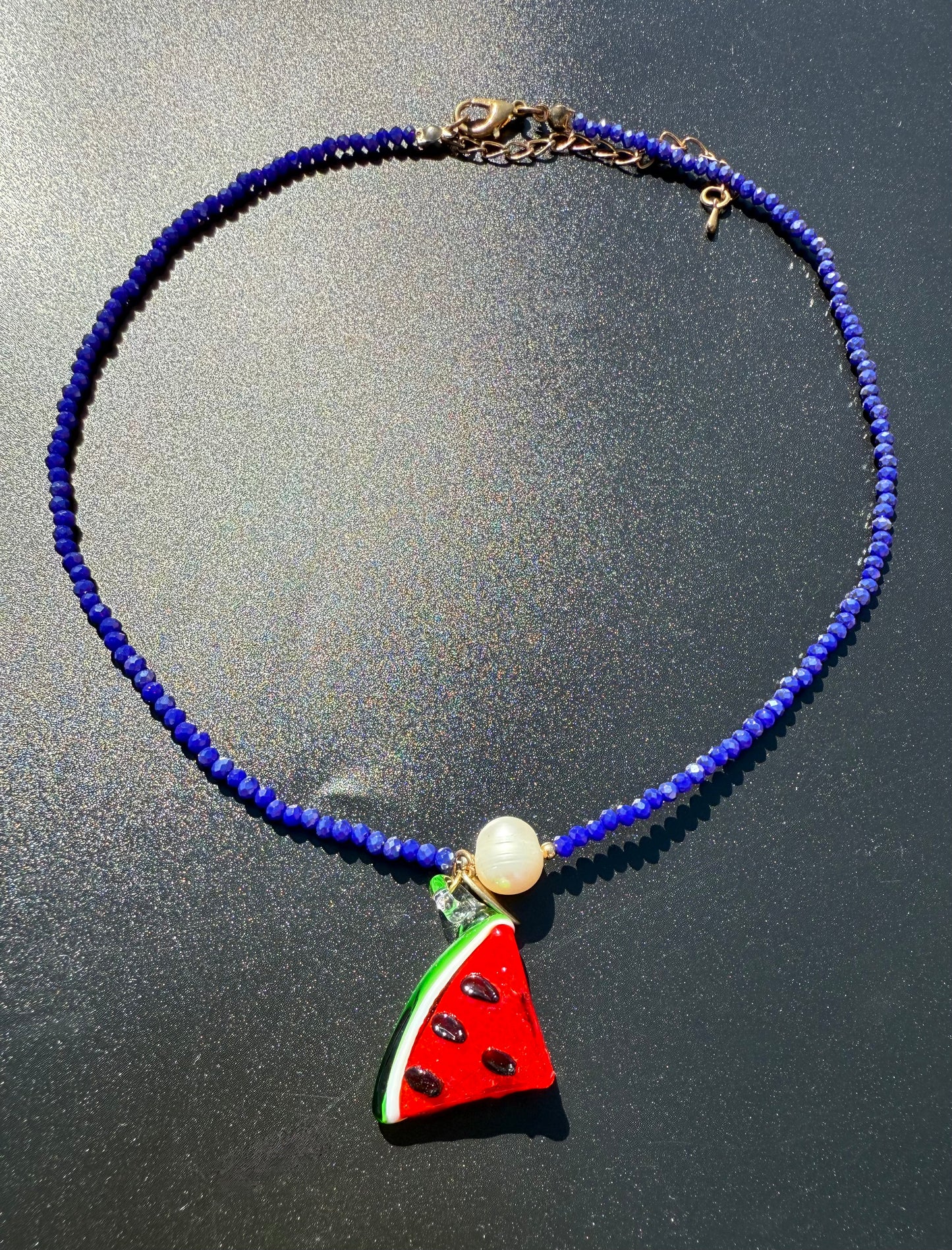 ¨BATIKH¨ Glass Beaded Necklace