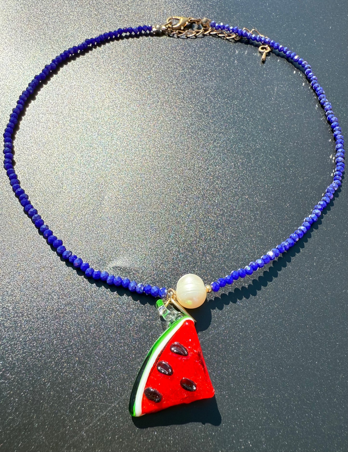 ¨BATIKH¨ Glass Beaded Necklace