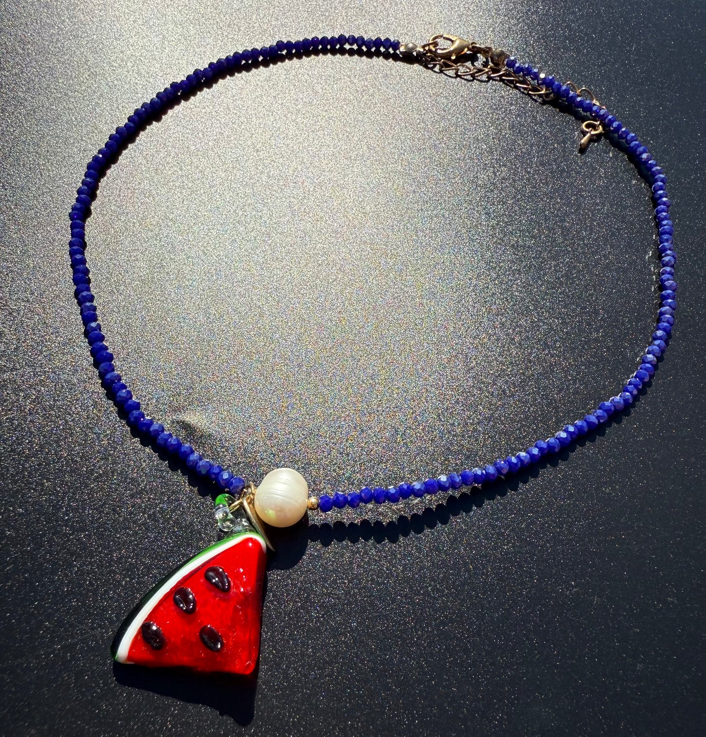 ¨BATIKH¨ Glass Beaded Necklace