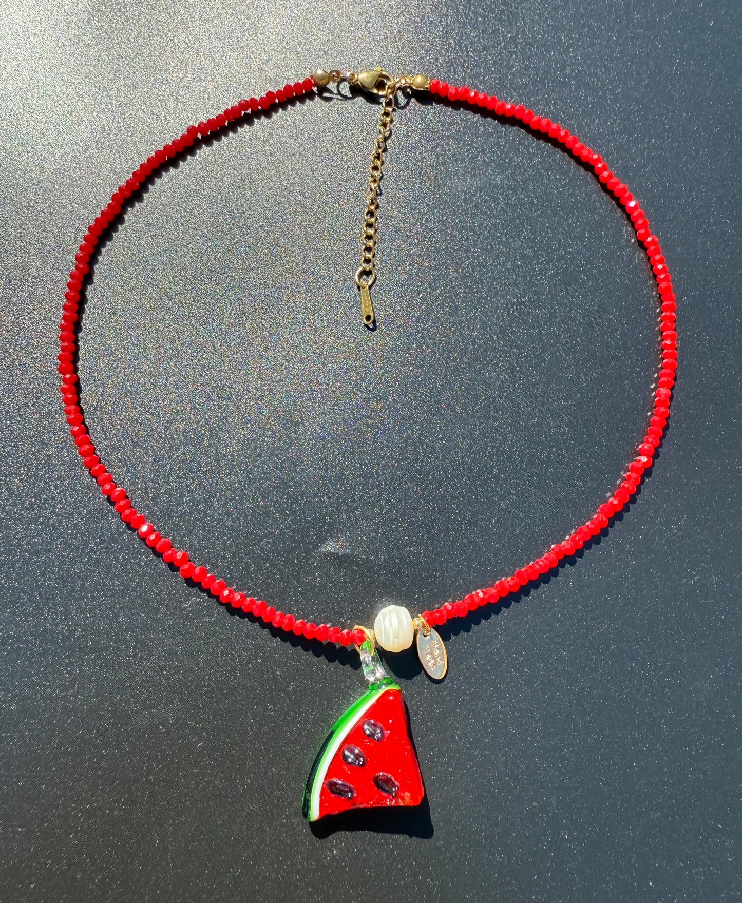 ¨BATIKH¨ Glass Beaded Necklace