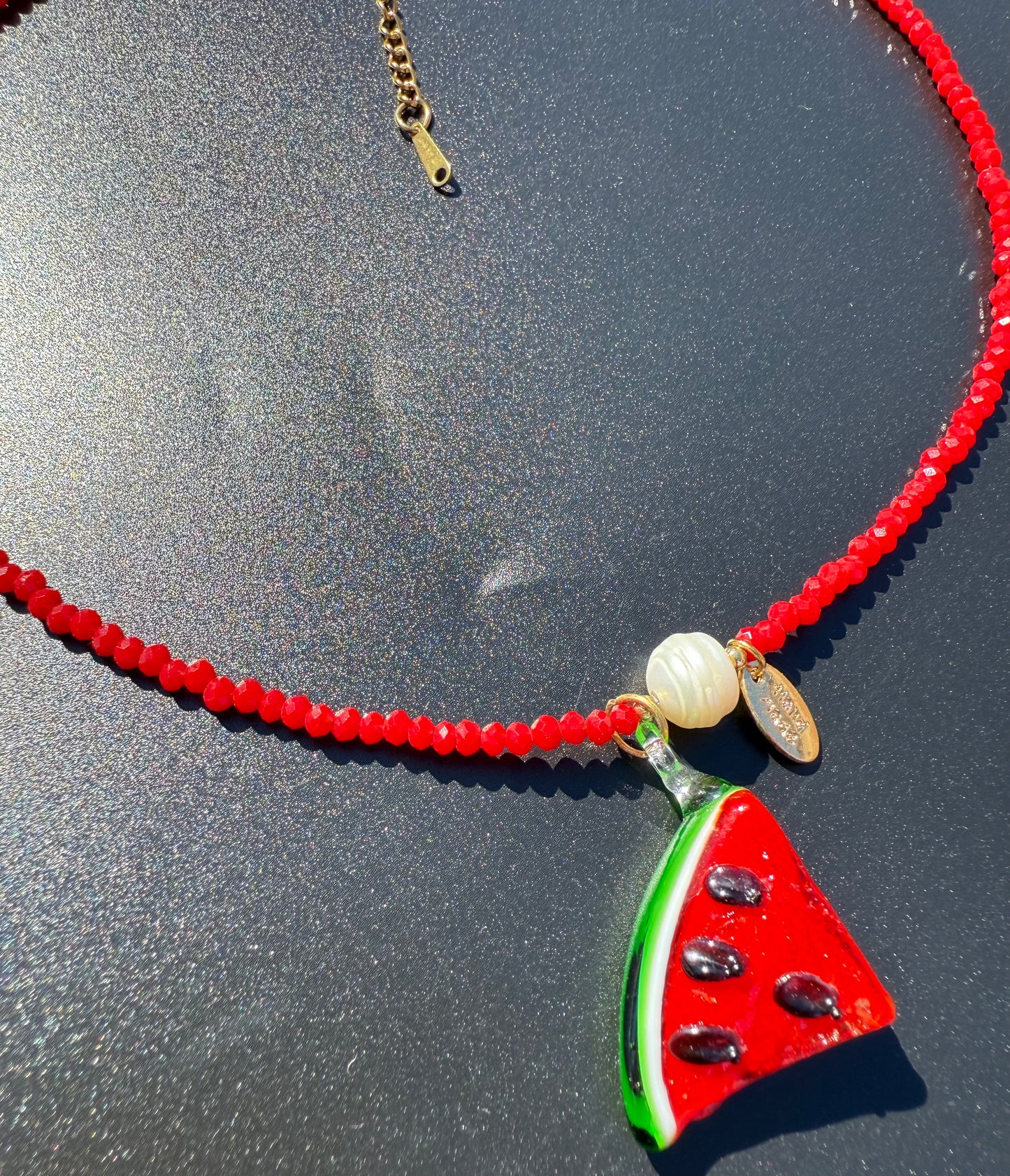 ¨BATIKH¨ Glass Beaded Necklace