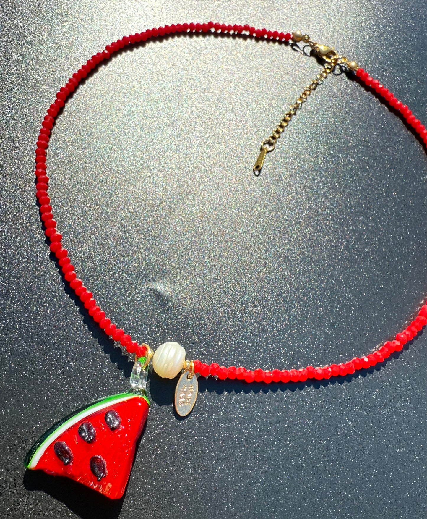 ¨BATIKH¨ Glass Beaded Necklace