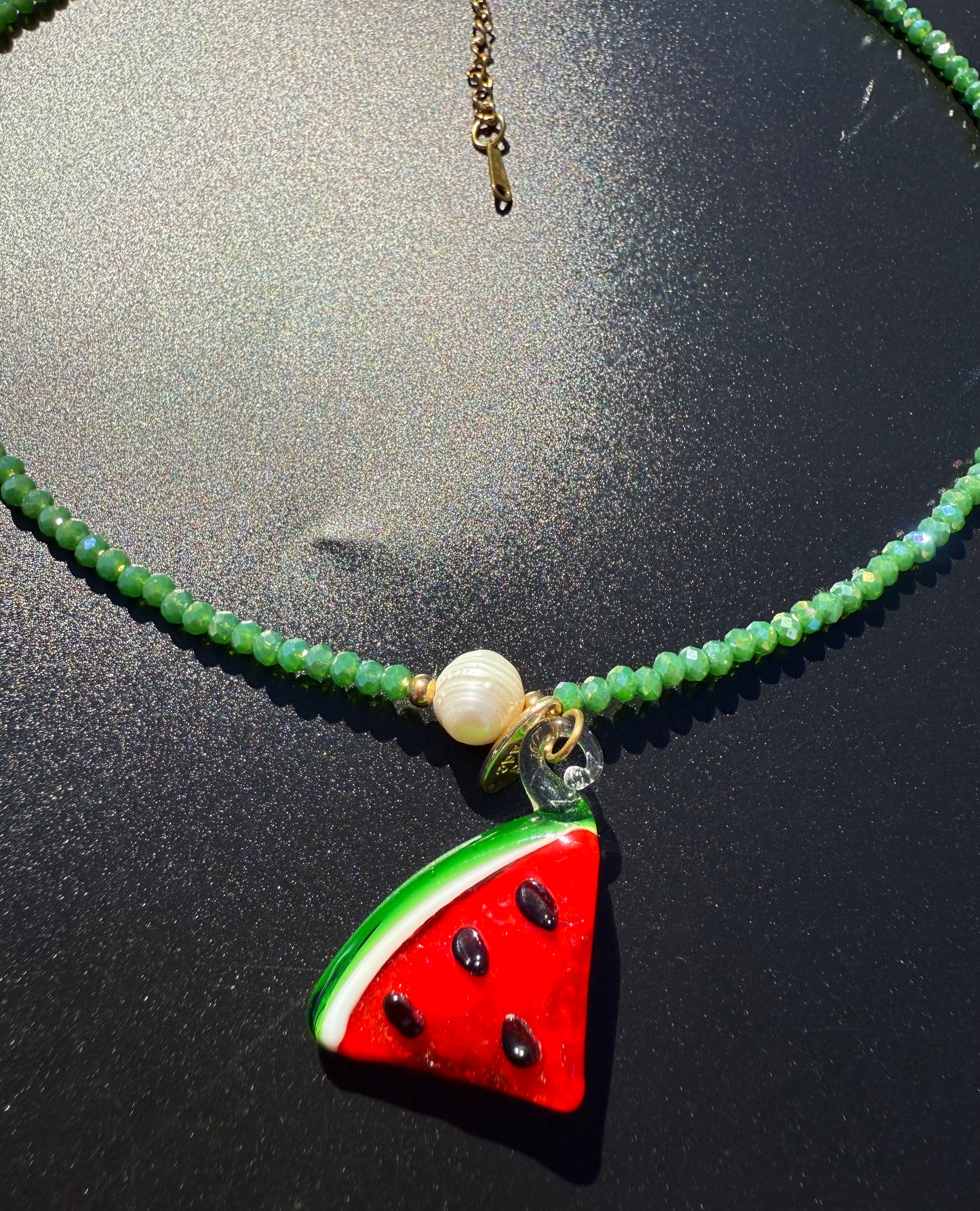 ¨BATIKH¨ Glass Beaded Necklace