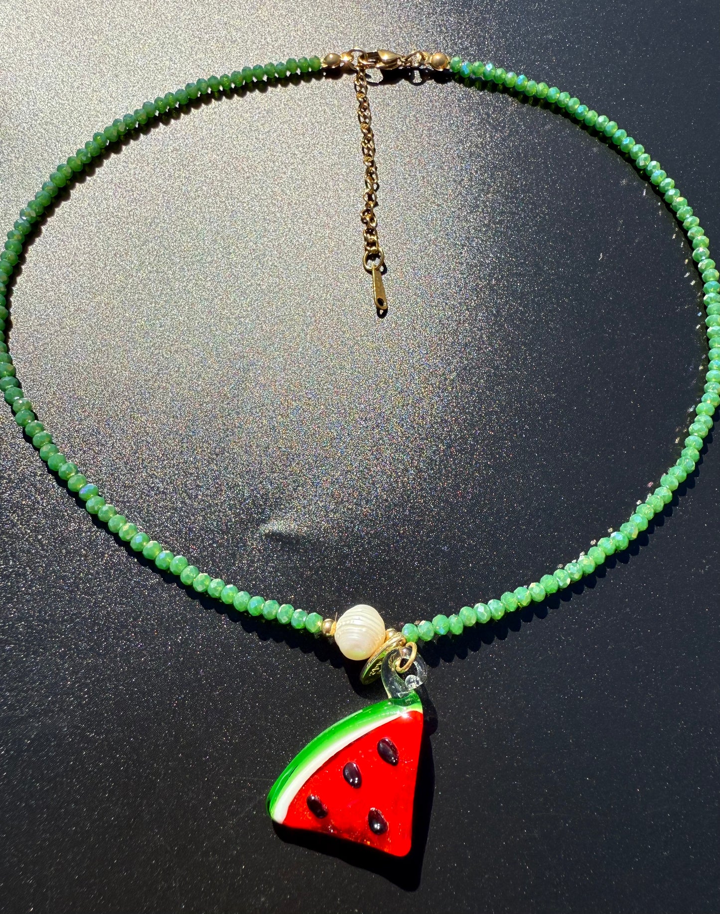 ¨BATIKH¨ Glass Beaded Necklace