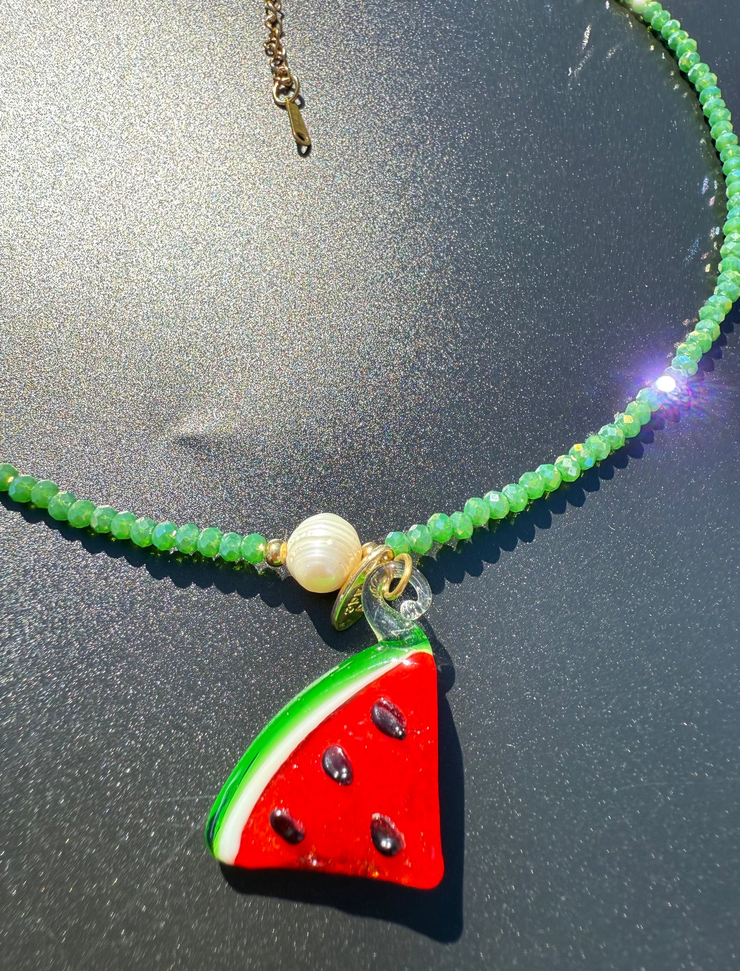 ¨BATIKH¨ Glass Beaded Necklace