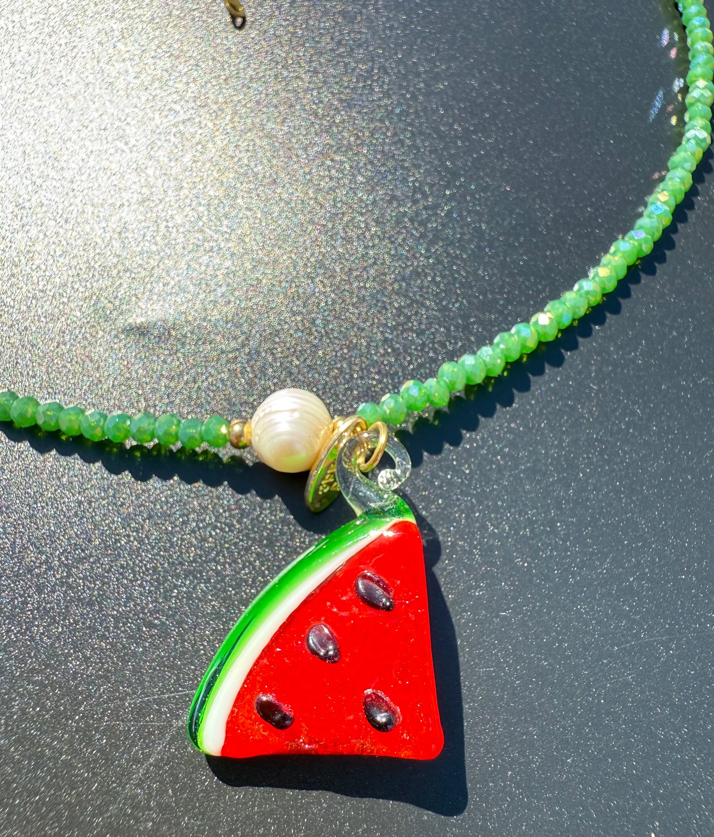 ¨BATIKH¨ Glass Beaded Necklace