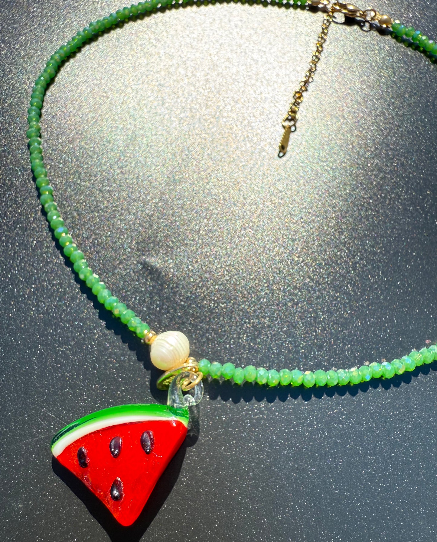 ¨BATIKH¨ Glass Beaded Necklace