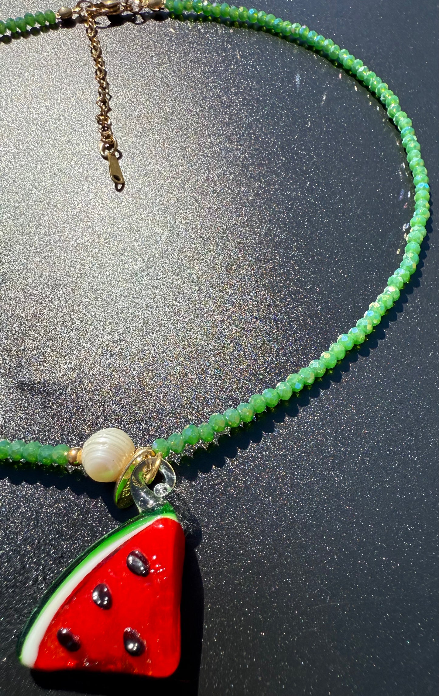 ¨BATIKH¨ Glass Beaded Necklace