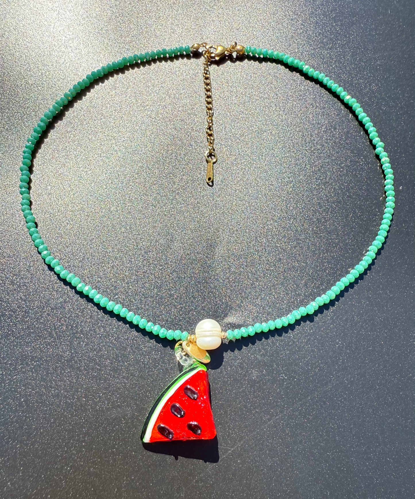 ¨BATIKH¨ Glass Beaded Necklace