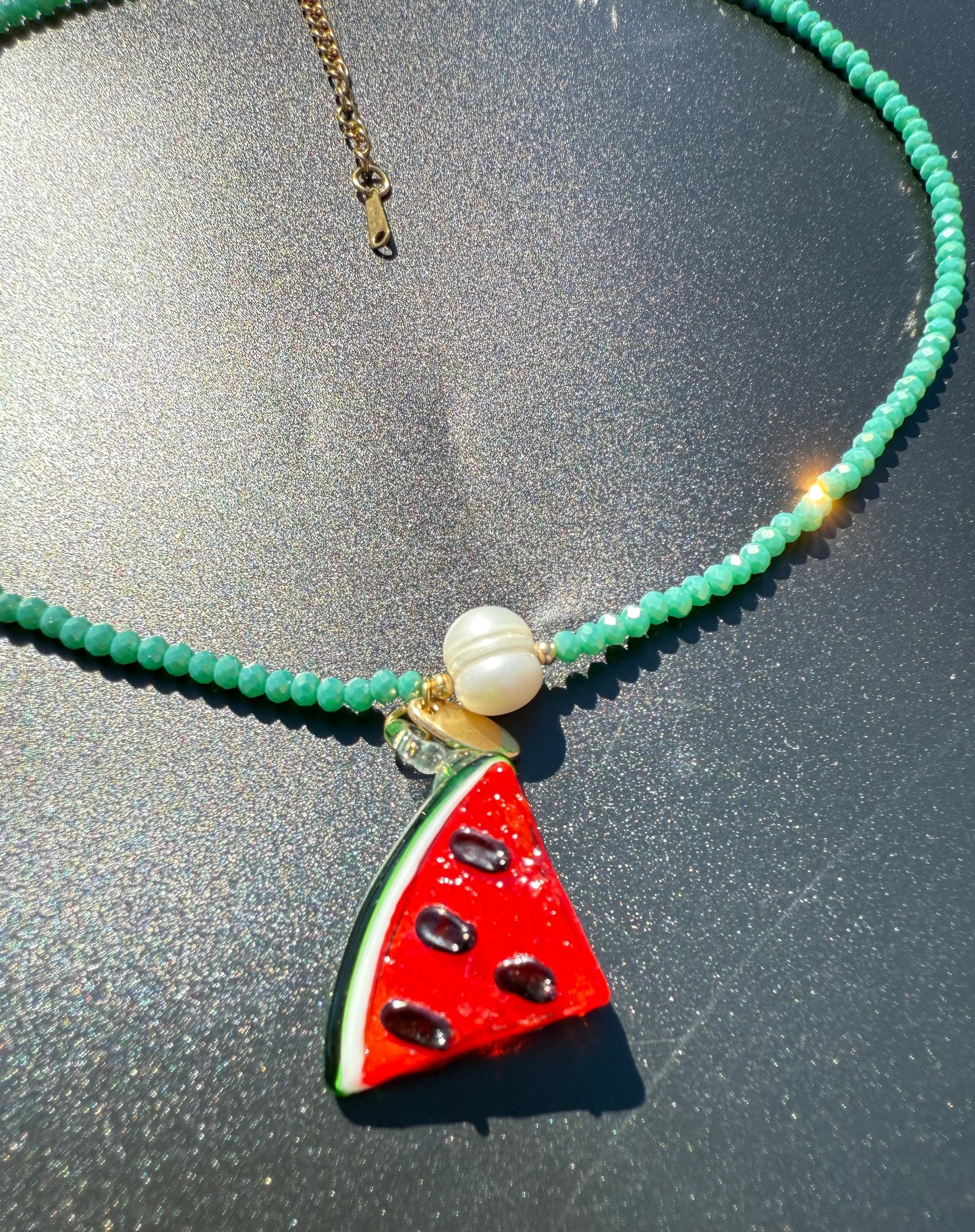 ¨BATIKH¨ Glass Beaded Necklace