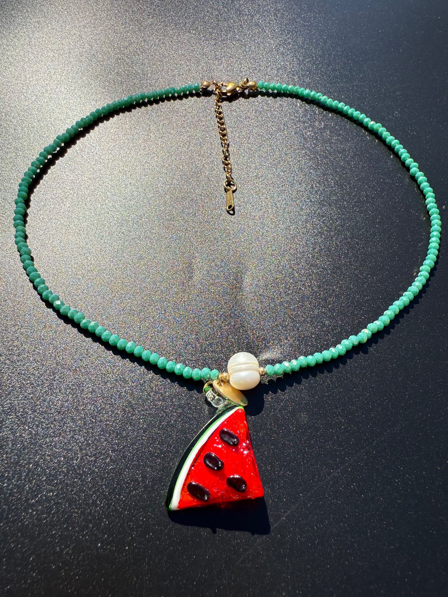 ¨BATIKH¨ Glass Beaded Necklace