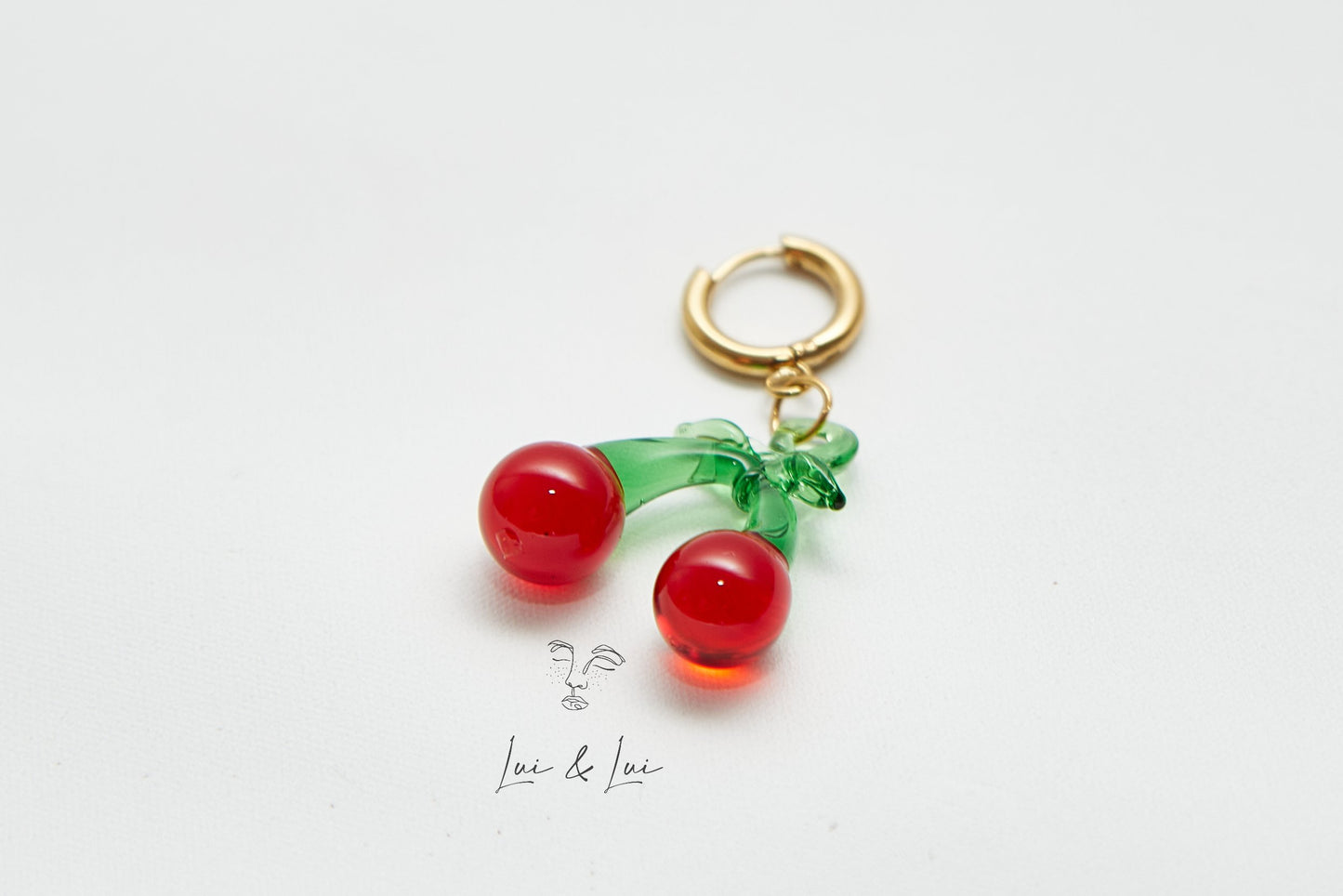 “CHERRY BOMB” SINGLE EARRINGS