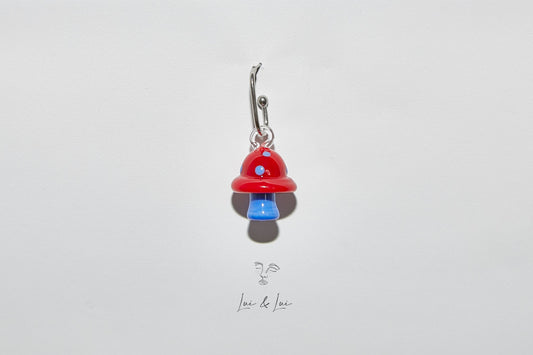 “LE CHAMPIGNON” SINGLE EARRINGS