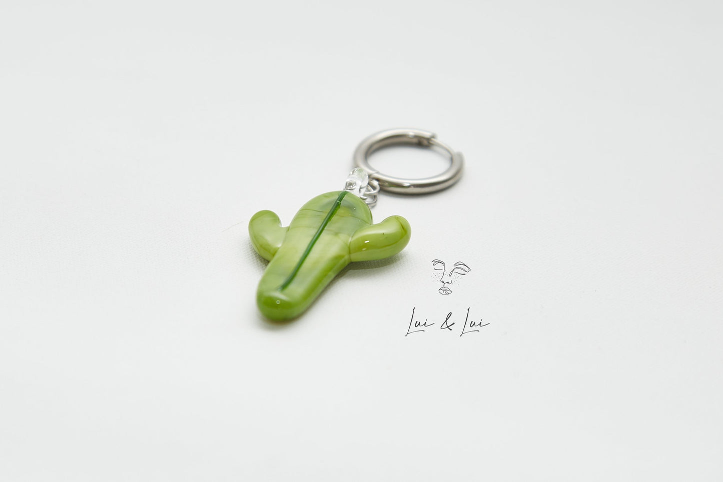 “MON PETIT CACTUS” SINGLE EARRINGS