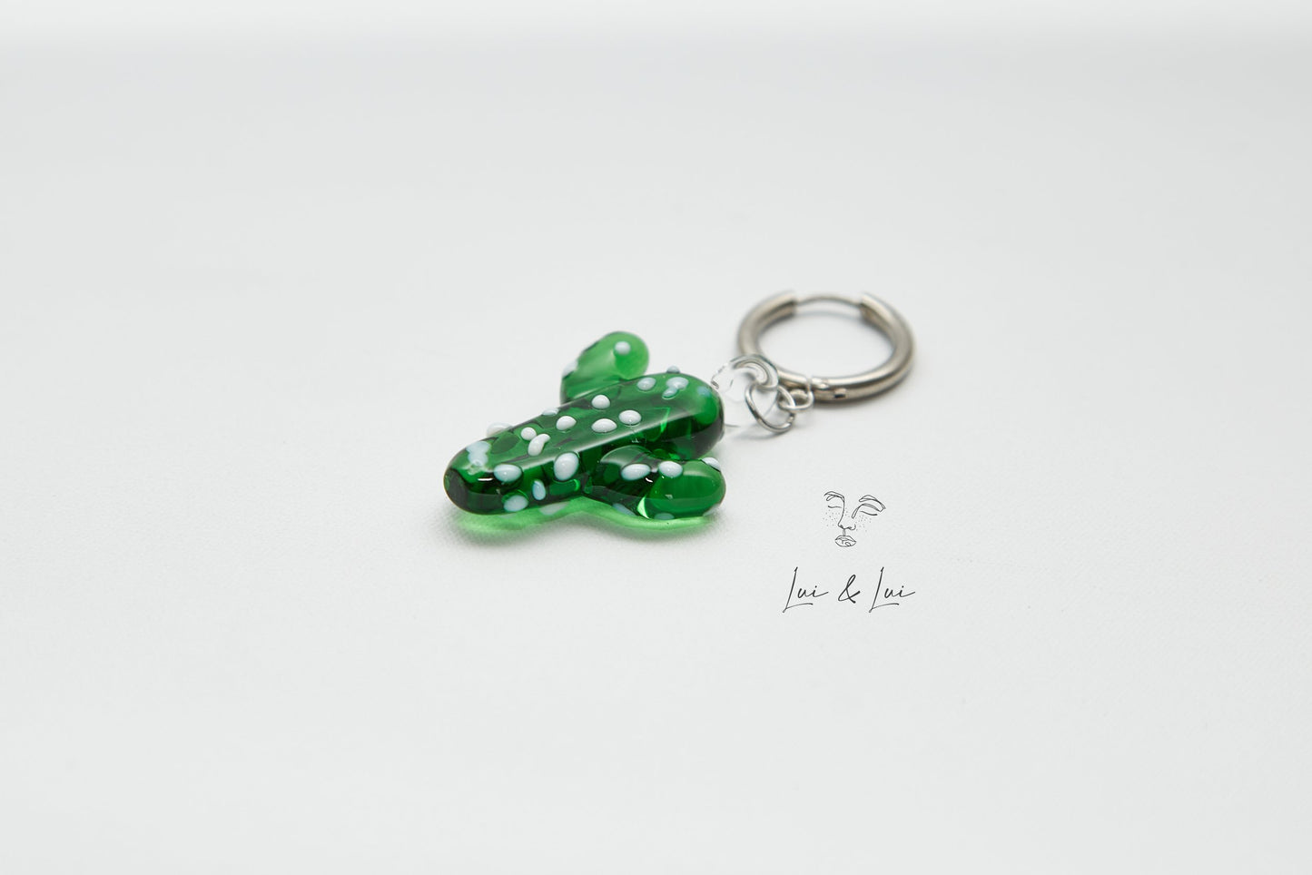 “MON PETIT CACTUS” SINGLE EARRINGS