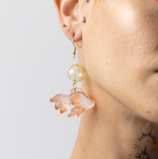 Dream of a Goldfish Earrings