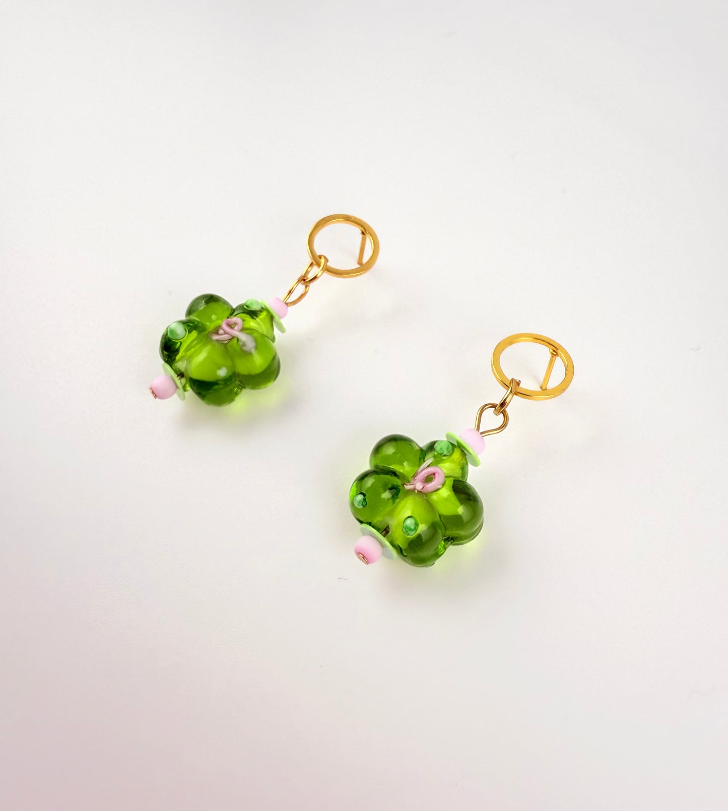 Bloom - Glass Flower Handcrafted Earrings
