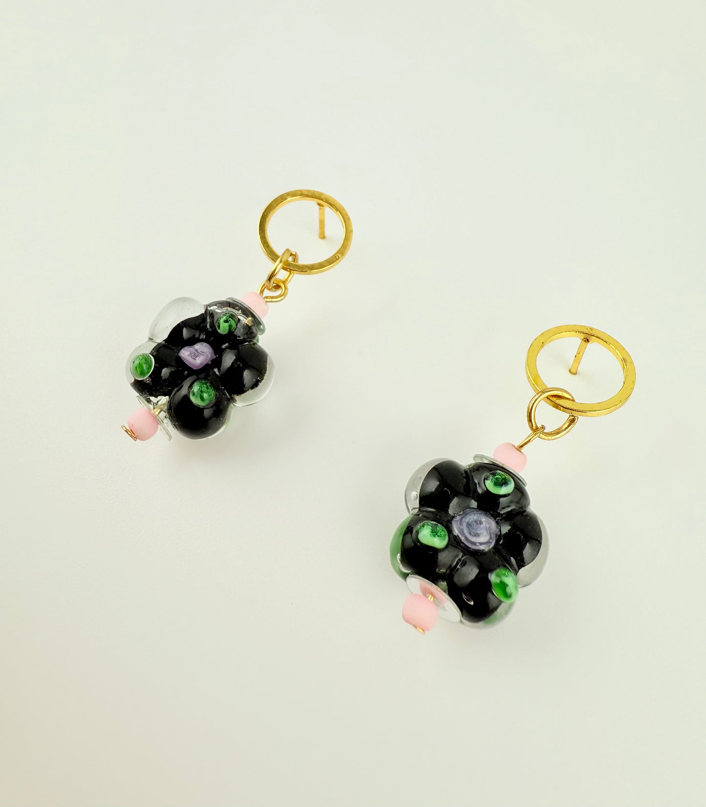Bloom - Glass Flower Handcrafted Earrings