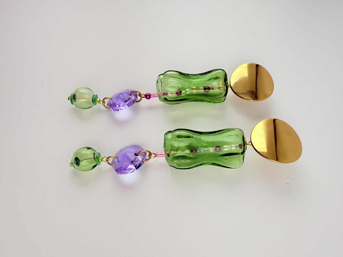 KALI · Wearable Art Glass Earrings