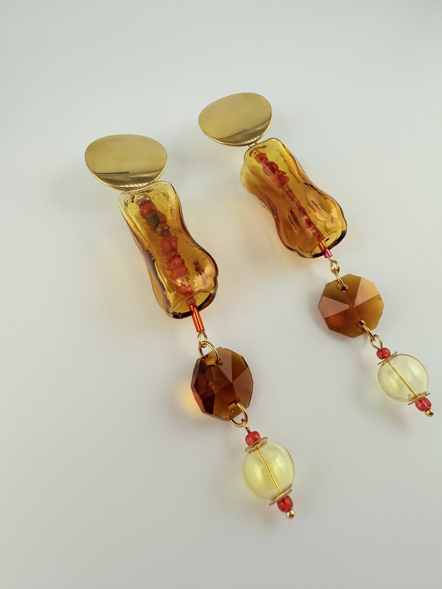 KALI · Wearable Art Glass Earrings