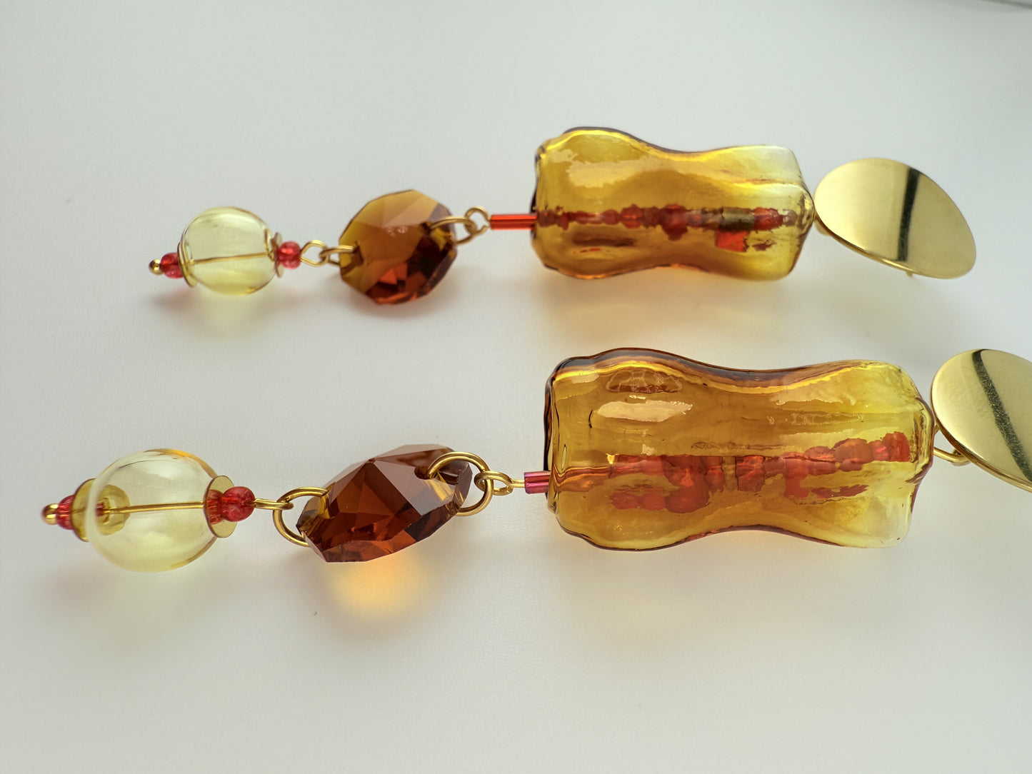 KALI · Wearable Art Glass Earrings