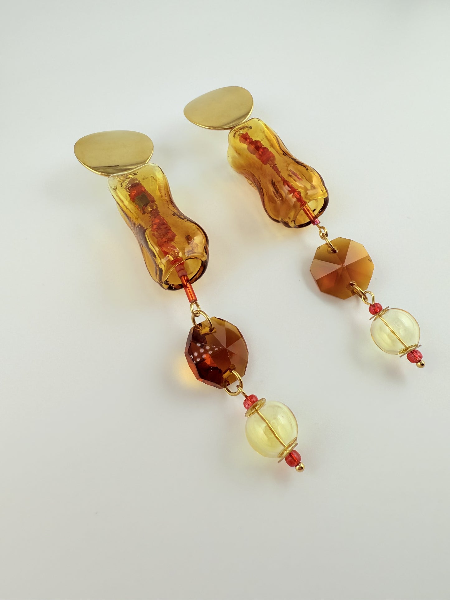 KALI · Wearable Art Glass Earrings