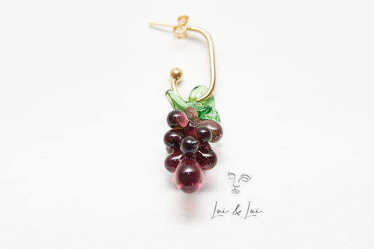“MINI FRUIT COCKTAIL” SINGLE EARRINGS