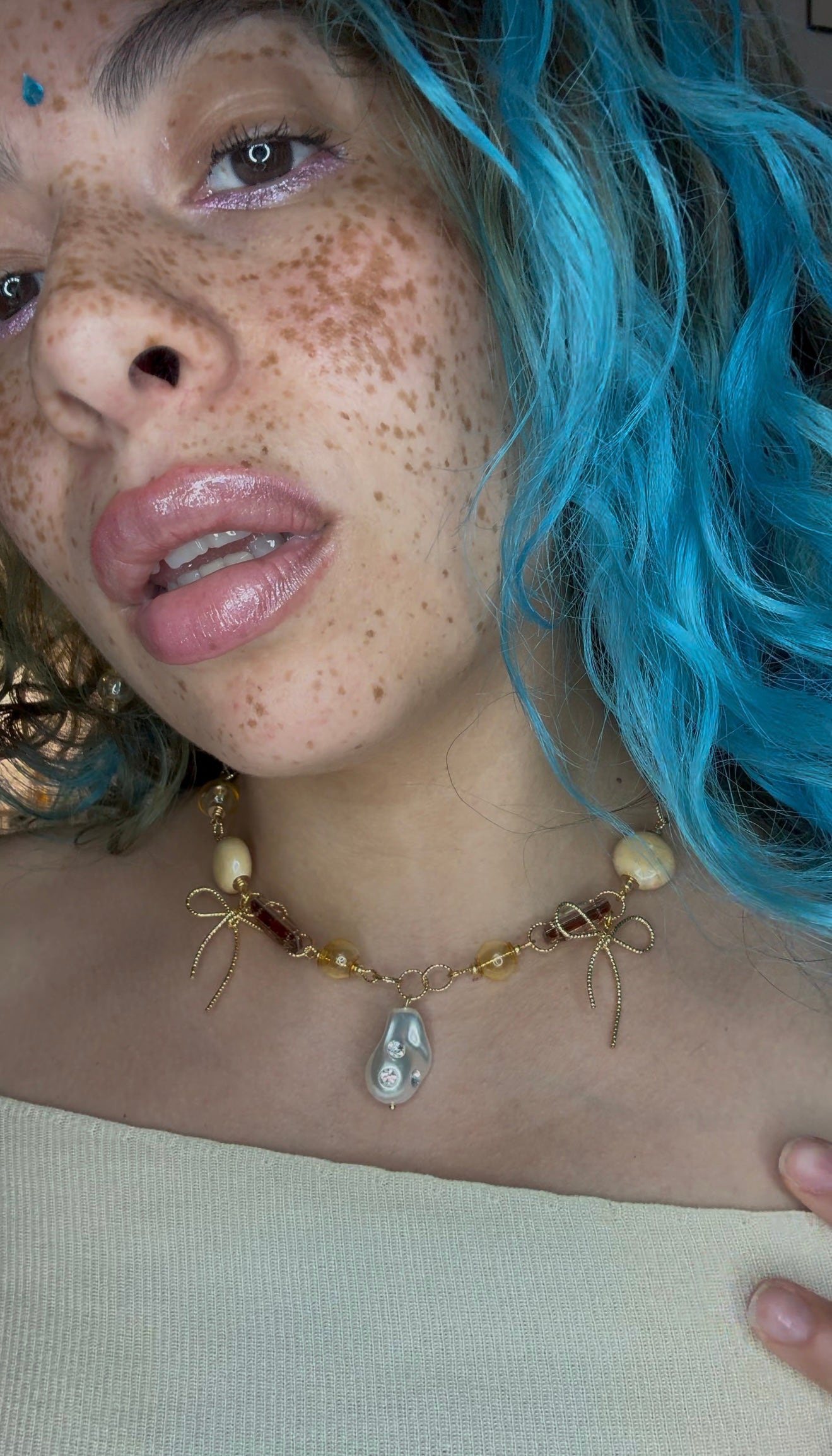 Lucy in the Sky with Diamonds Handmade Necklace