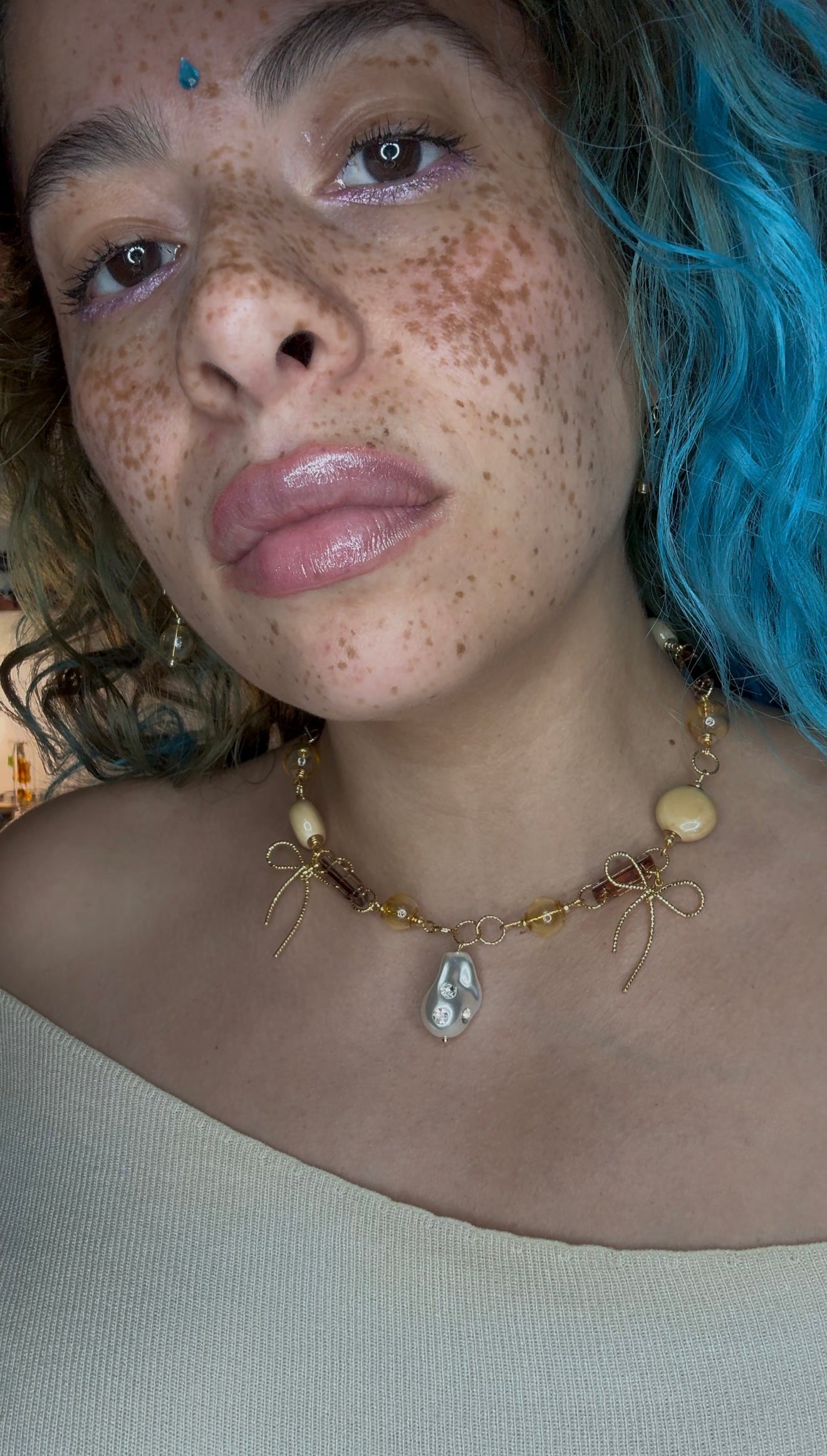 Lucy in the Sky with Diamonds Handmade Necklace