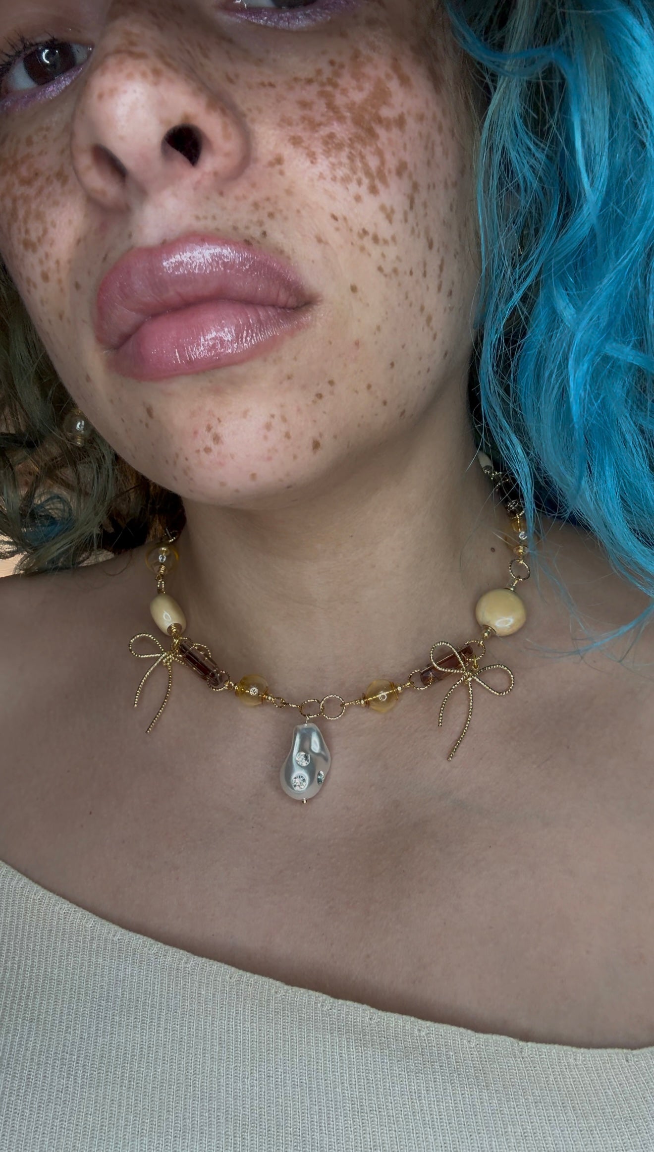 Lucy in the Sky with Diamonds Handmade Necklace