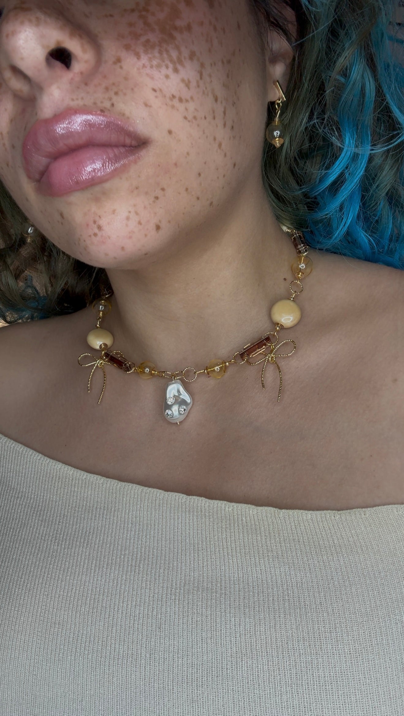 Lucy in the Sky with Diamonds Handmade Necklace