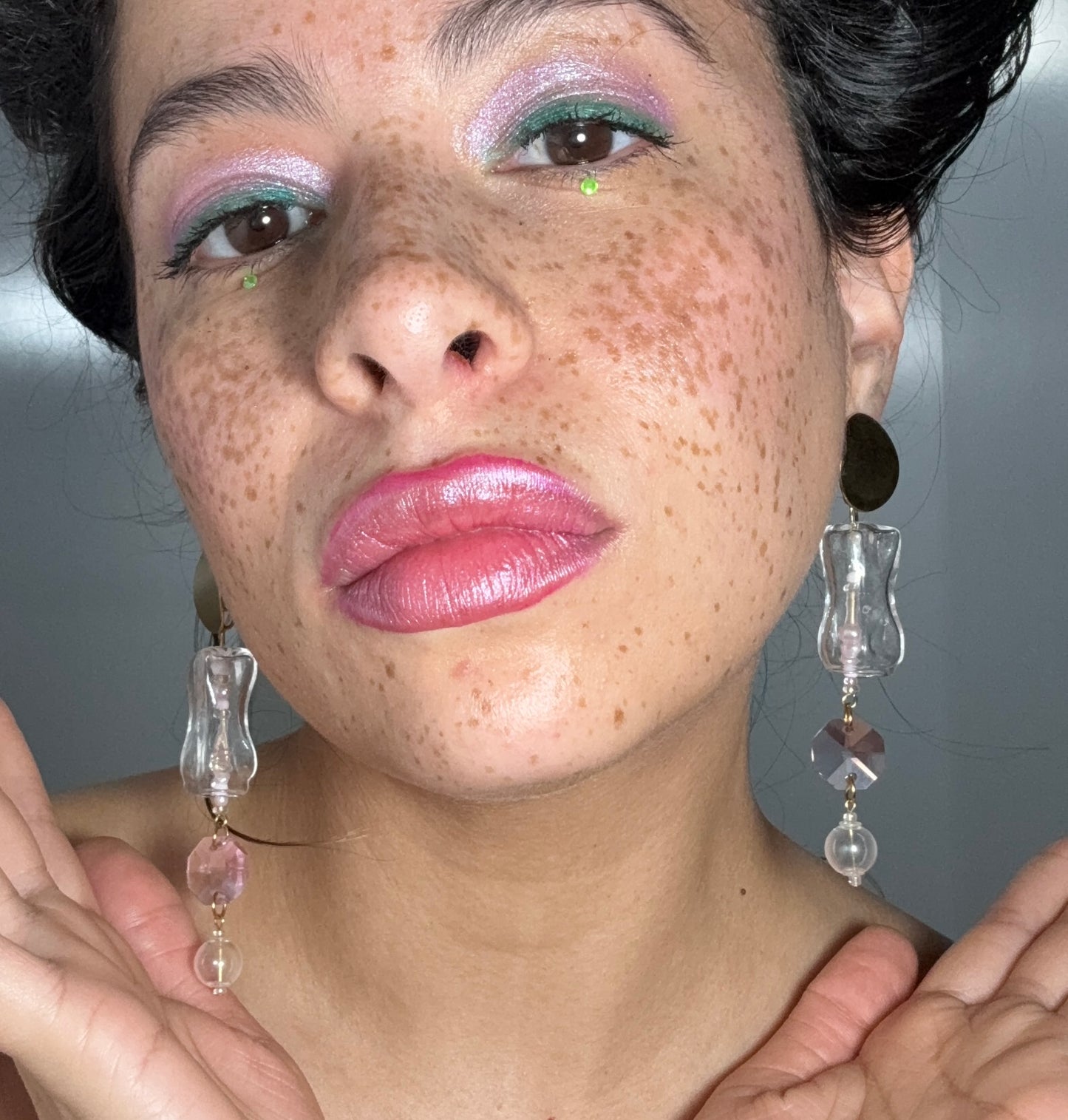 KALI · Wearable Art Glass Earrings