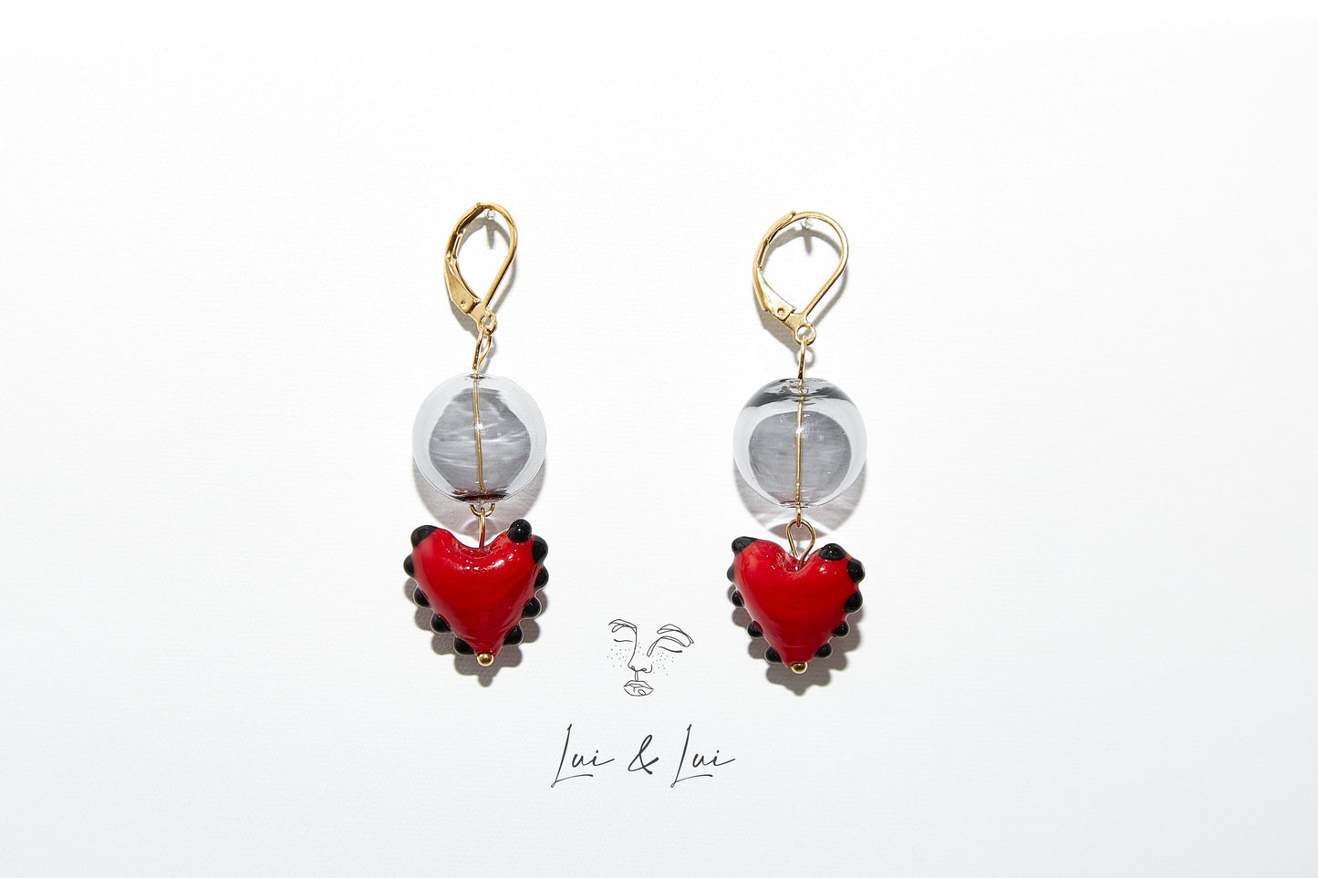 SWEETHEART · Glass Earrings