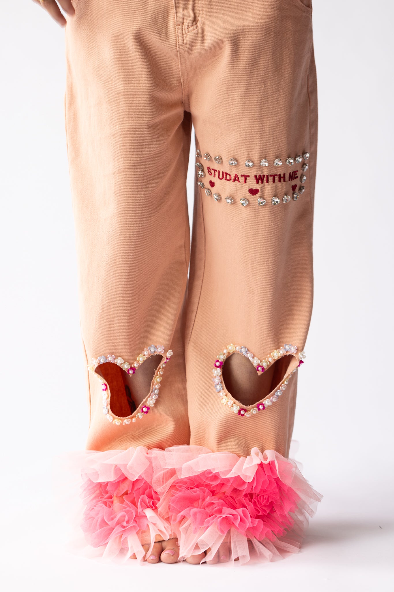 “Barbie Girl” Denim Pants