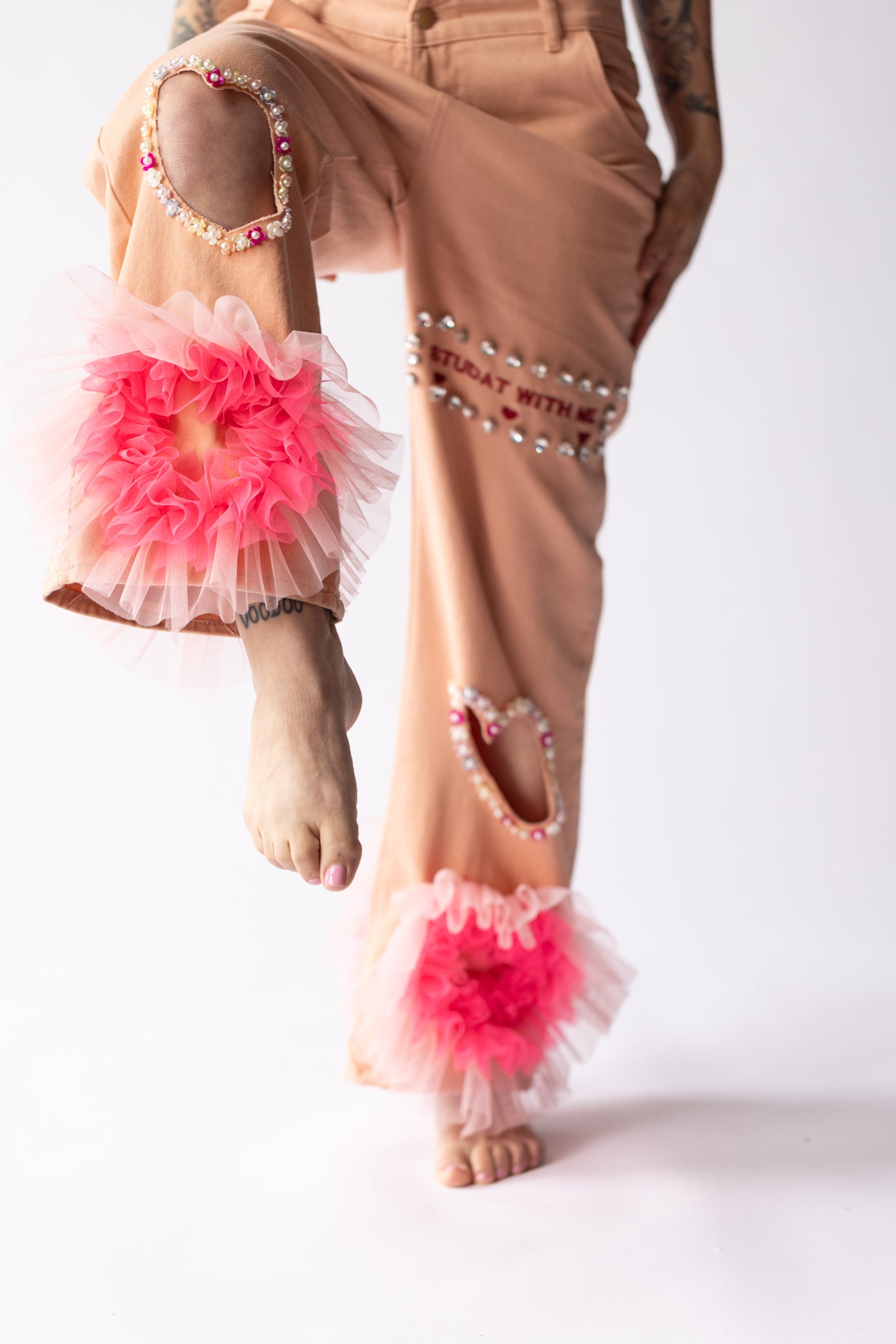 “Barbie Girl” Denim Pants