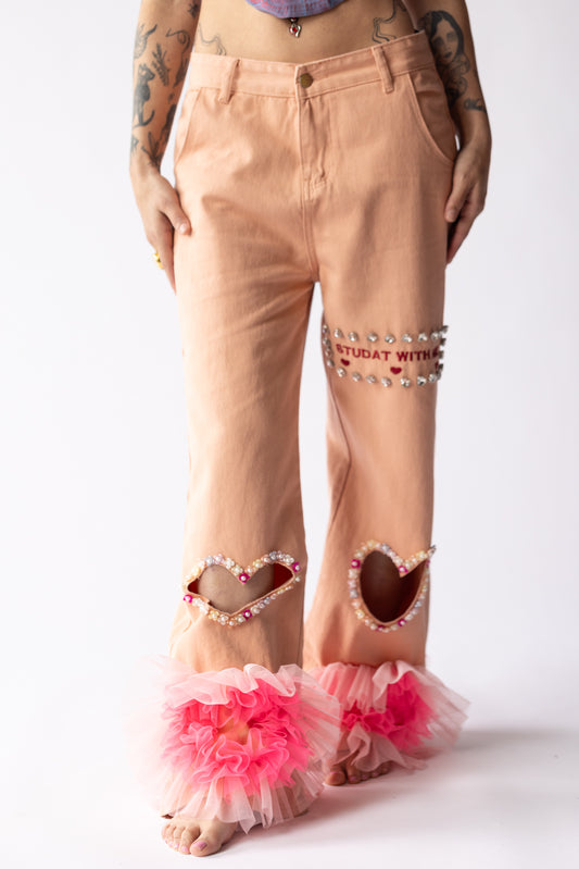 “Barbie Girl” Denim Pants