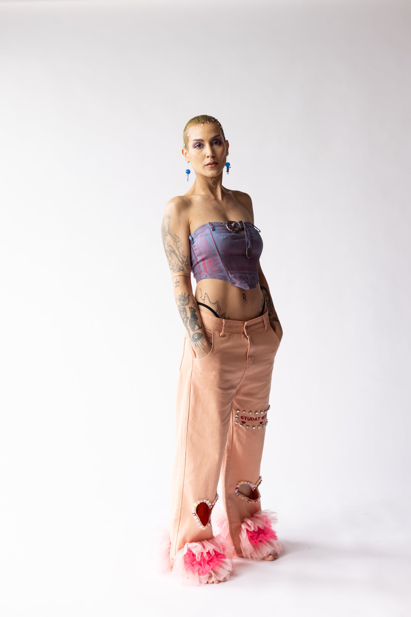 “Barbie Girl” Denim Pants