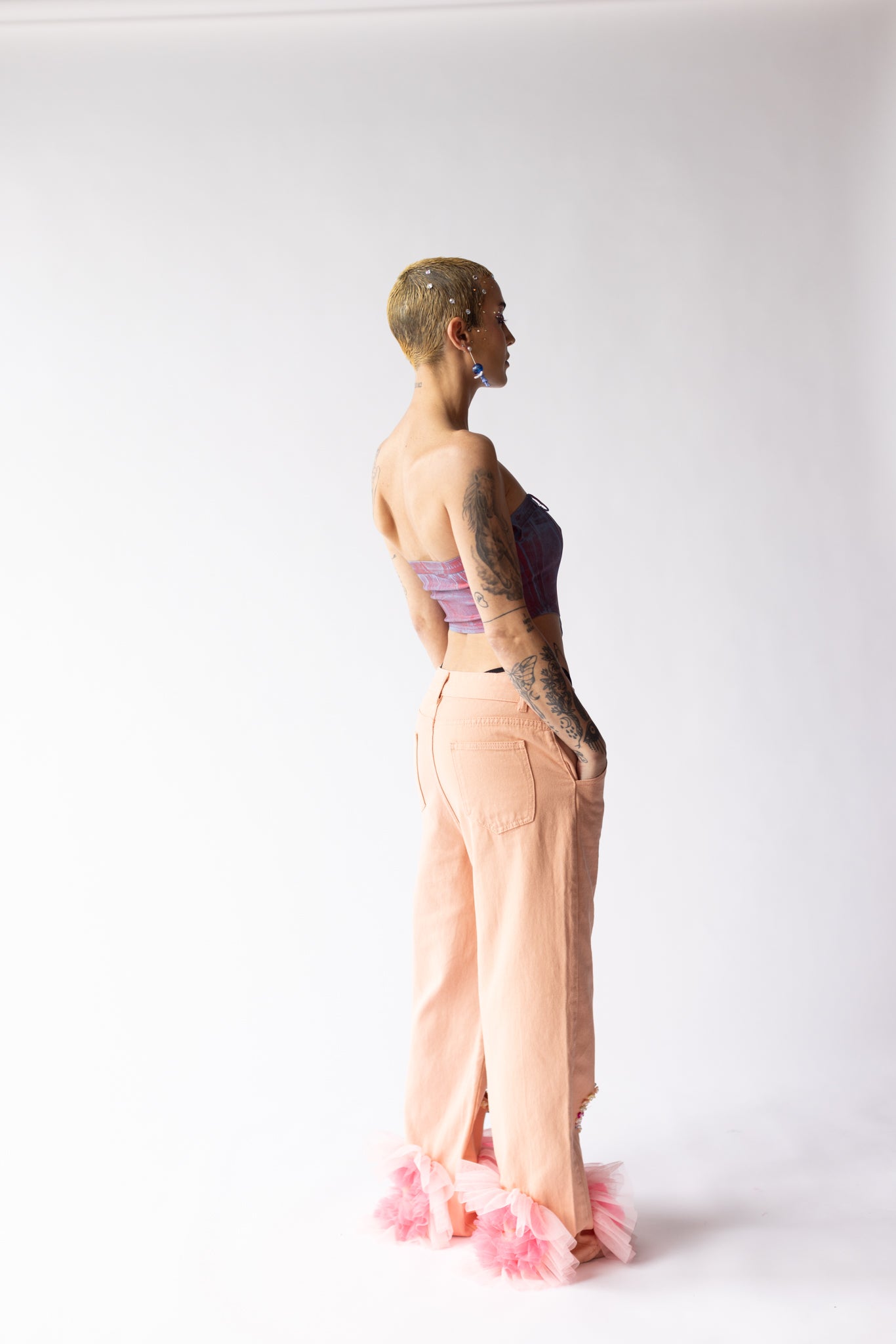 “Barbie Girl” Denim Pants