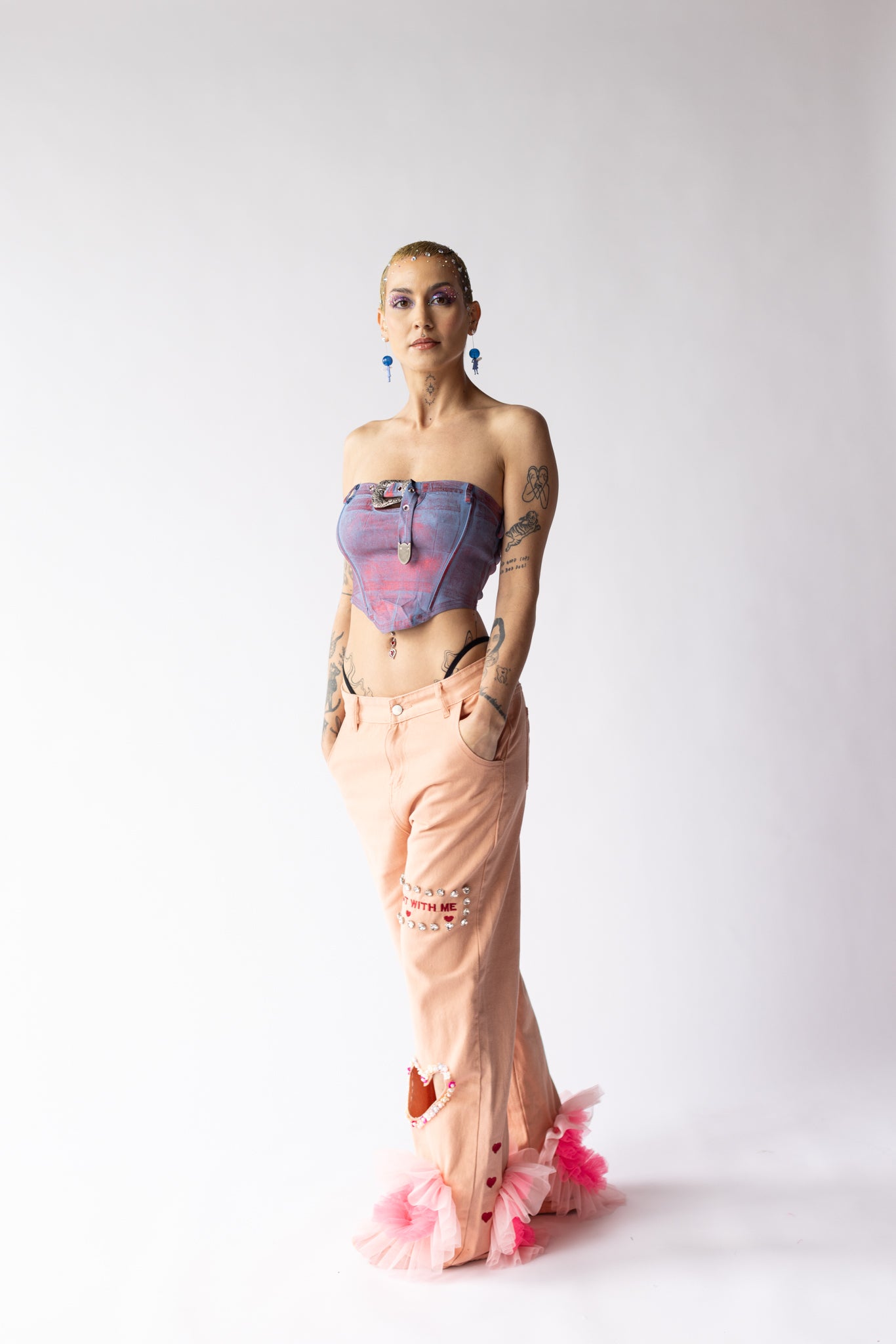 “Barbie Girl” Denim Pants