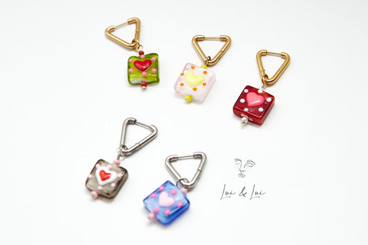 IL CUORICINO SINGLE EARRINGS