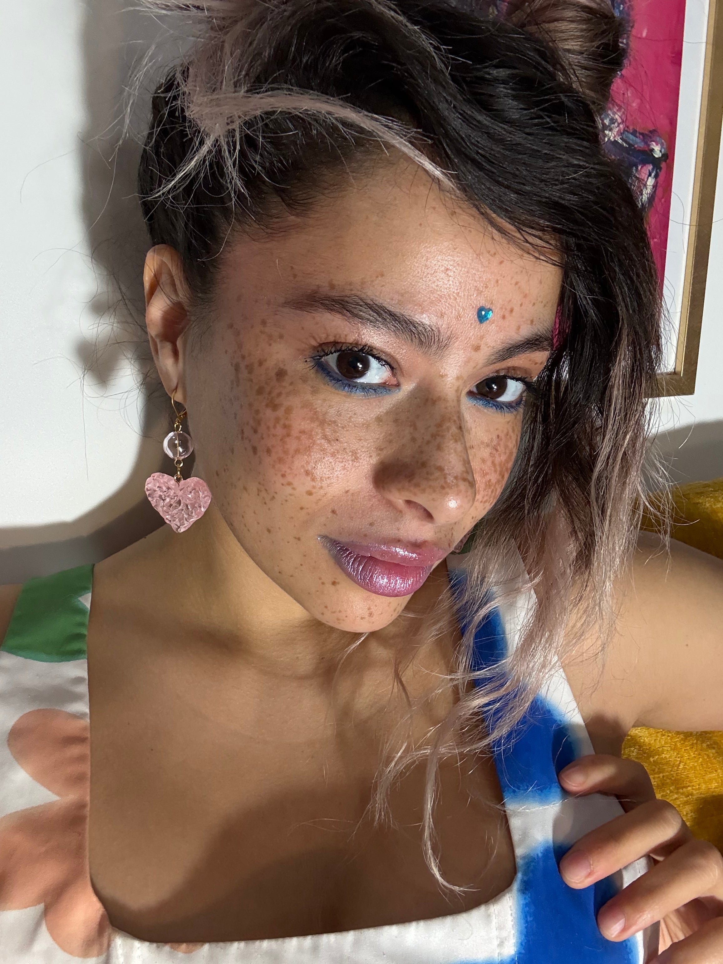 ICE HEART Earrings 