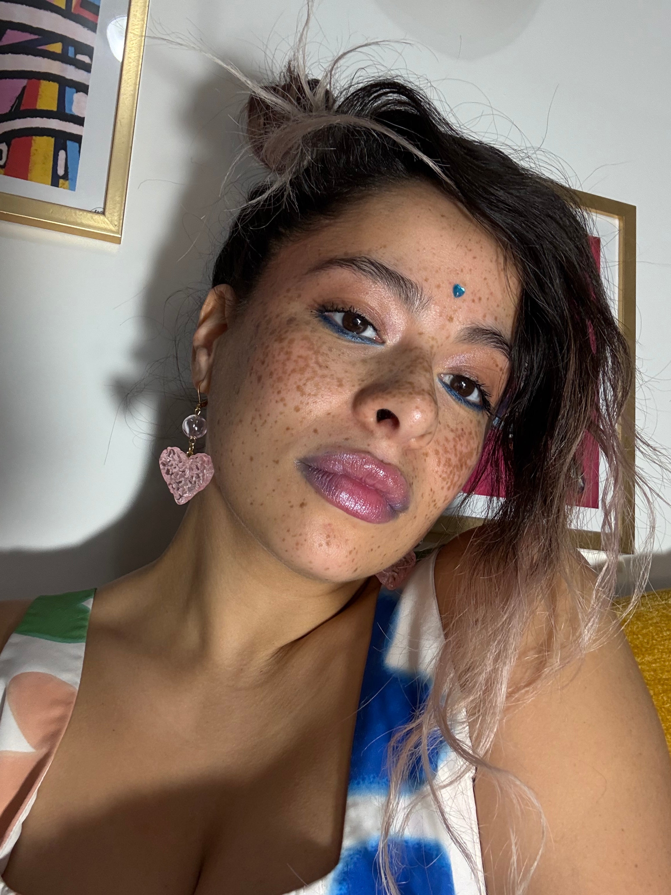 ICE HEART Earrings 