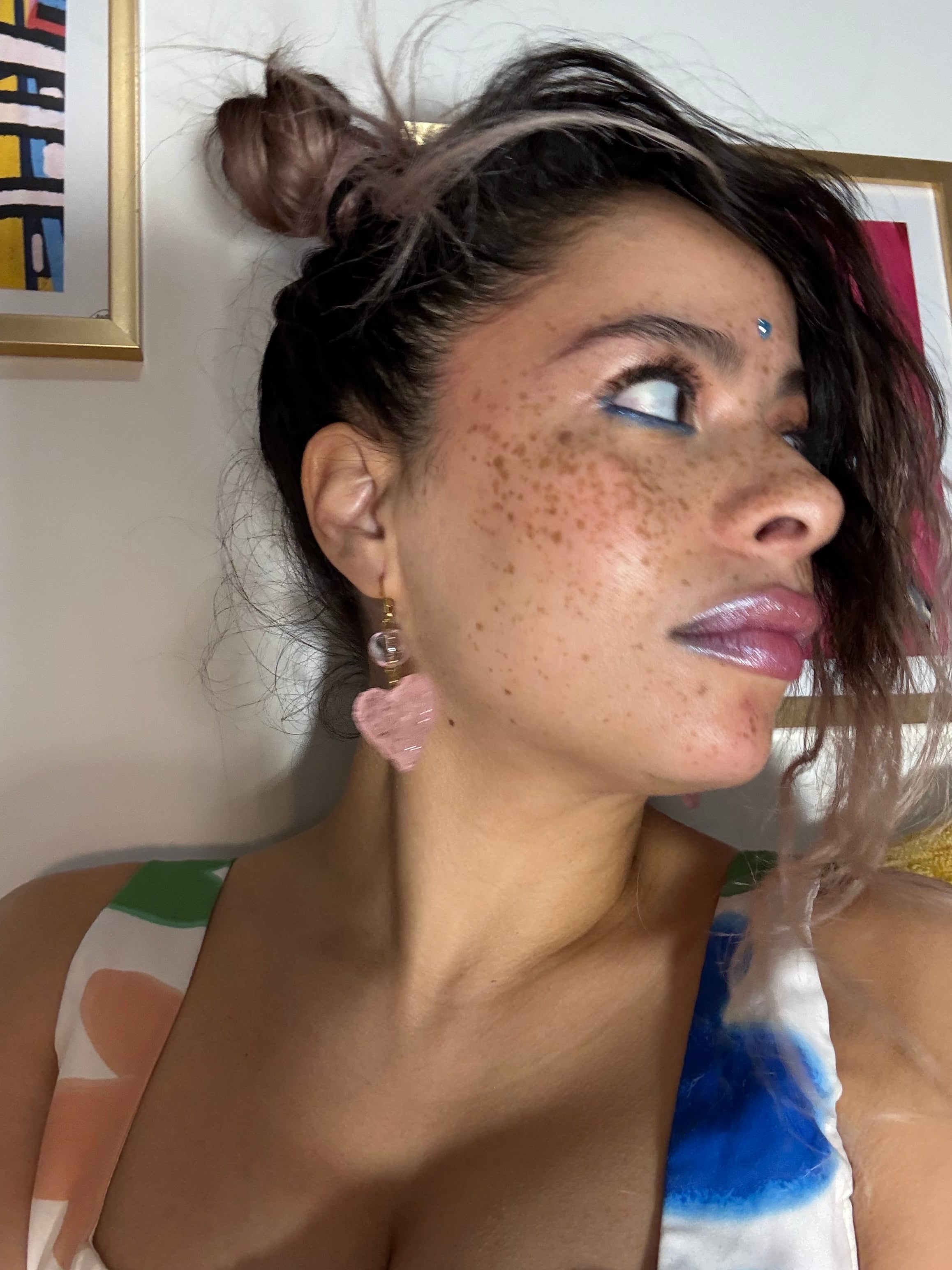 ICE HEART Earrings 