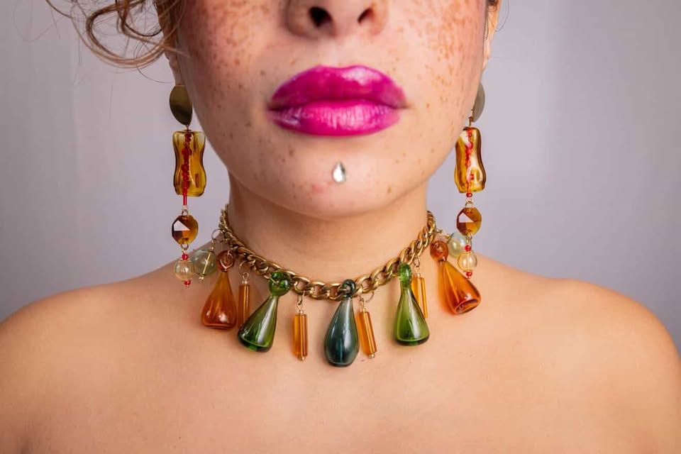 KALI · Wearable Art Glass Earrings