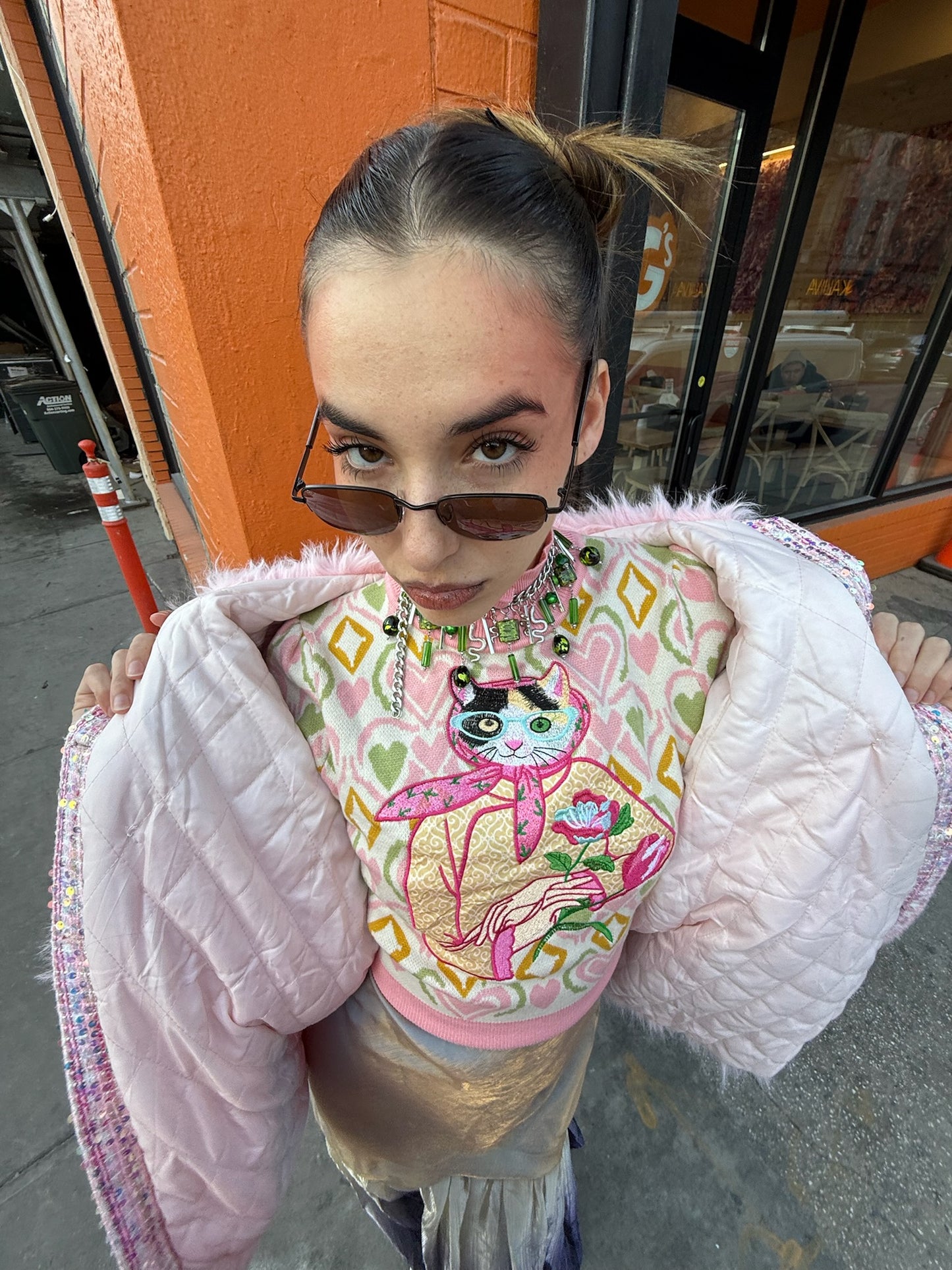NIEVES CAT SWEATER