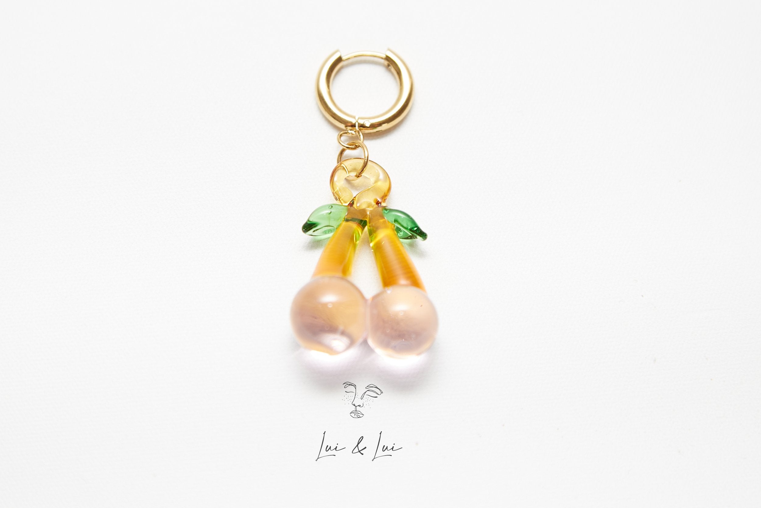 “CHERRY BOMB” SINGLE EARRINGS